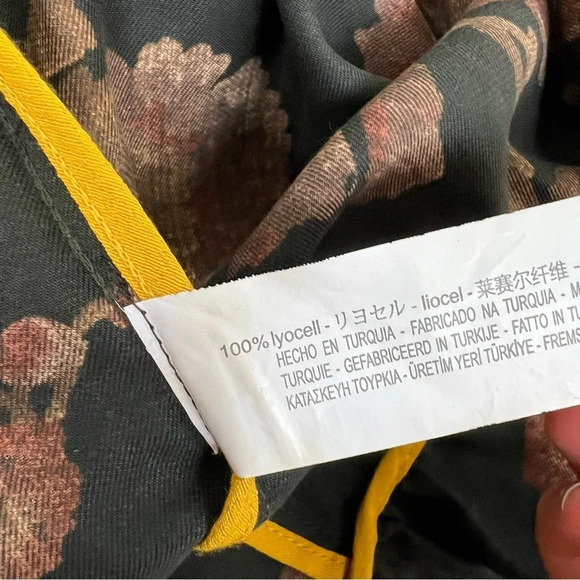 Zara Floral Open Front Blazer Jacket Size XS S - Picture 5 of 6